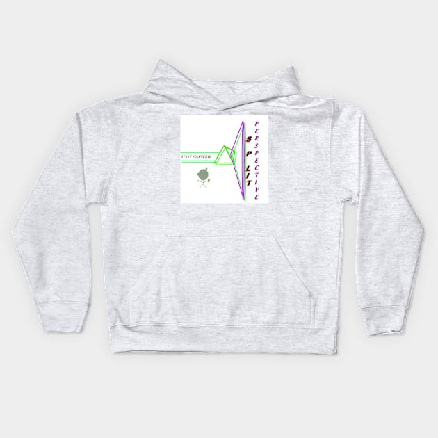 Split Perspective Kids Hoodie by Rainye's Perspective Tilts